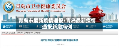 青岛市最新疫情通报/青岛最新疫情通报新增病例-第2张图片
