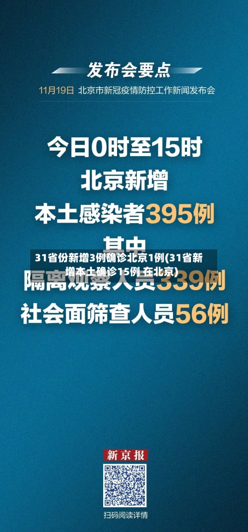 31省份新增3例确诊北京1例(31省新增本土确诊15例 在北京)-第3张图片