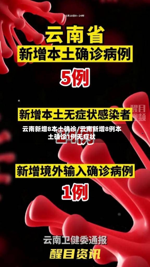 云南新增8本土确诊/云南新增8例本土确诊1例无症状-第3张图片