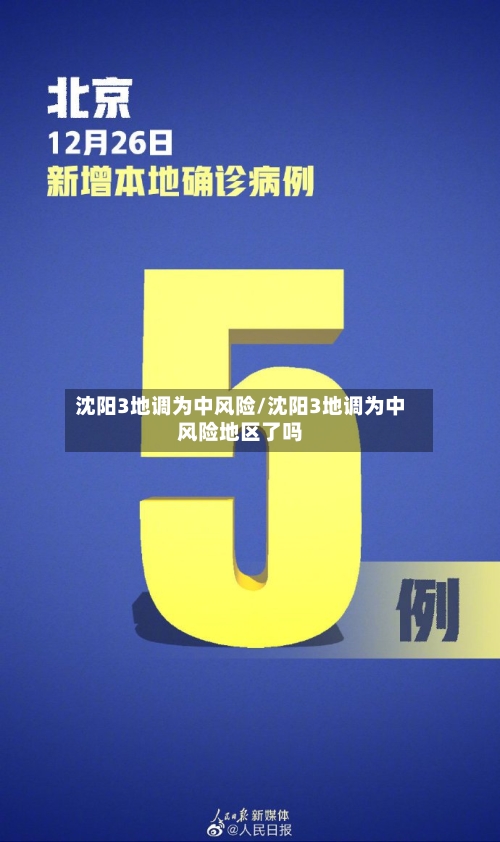 沈阳3地调为中风险/沈阳3地调为中风险地区了吗