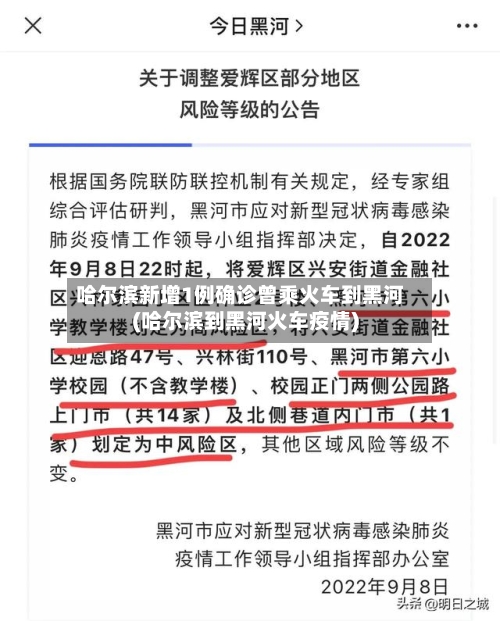 哈尔滨新增1例确诊曾乘火车到黑河(哈尔滨到黑河火车疫情)-第3张图片