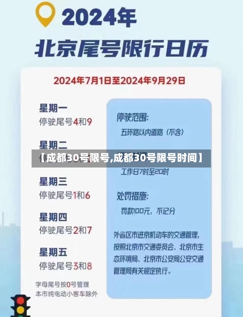 【成都30号限号,成都30号限号时间】