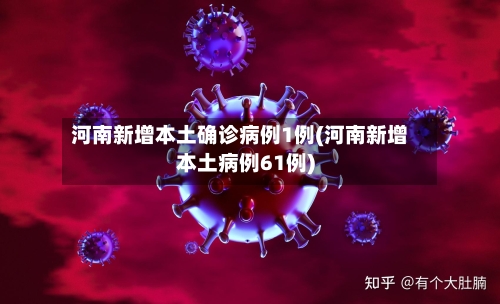 河南新增本土确诊病例1例(河南新增本土病例61例)-第2张图片