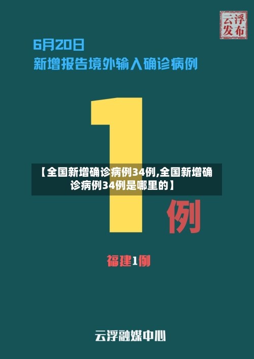 【全国新增确诊病例34例,全国新增确诊病例34例是哪里的】-第3张图片