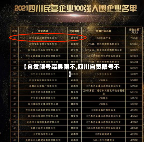 【自贡限号荣县限不,四川自贡限号不】-第2张图片