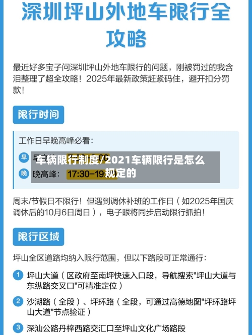 车辆限行制度/2021车辆限行是怎么规定的