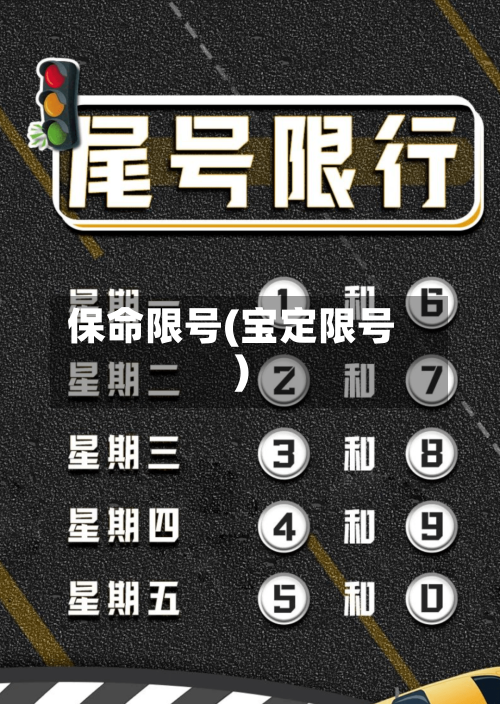 保命限号(宝定限号)-第3张图片