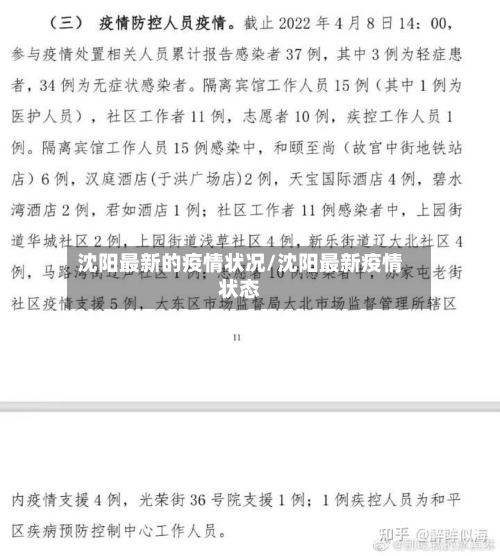 沈阳最新的疫情状况/沈阳最新疫情状态-第2张图片