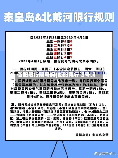 衡阳限行限号吗(衡阳限行限号吗)-第2张图片