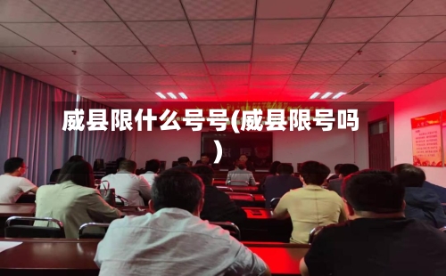威县限什么号号(威县限号吗)-第2张图片
