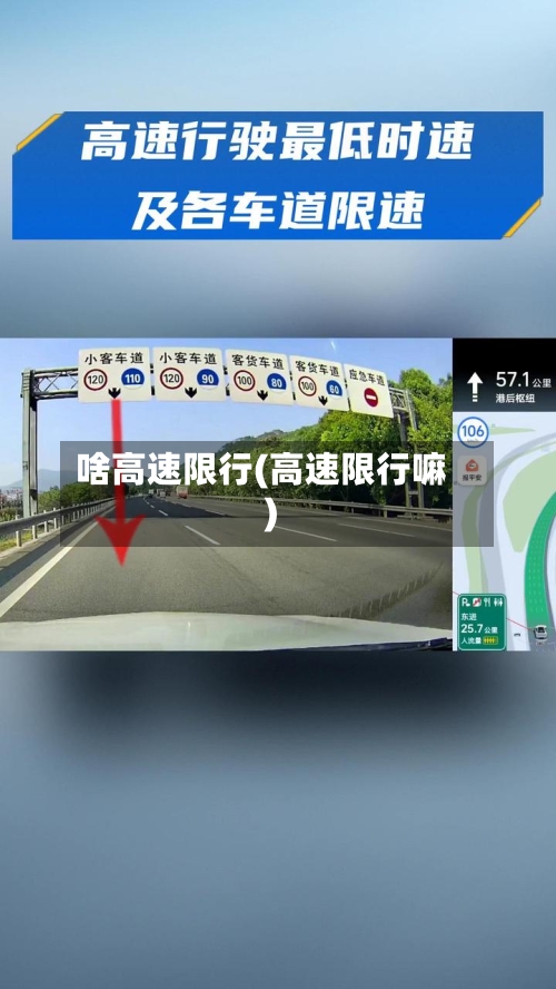 啥高速限行(高速限行嘛)-第2张图片