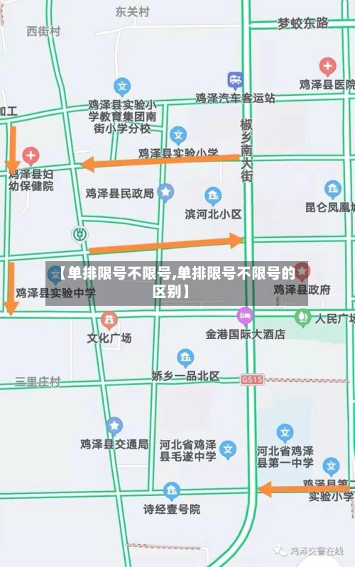 【单排限号不限号,单排限号不限号的区别】-第2张图片