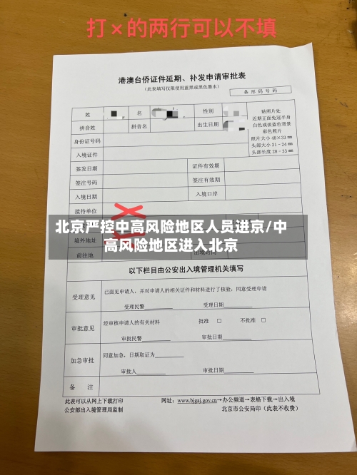 北京严控中高风险地区人员进京/中高风险地区进入北京-第2张图片