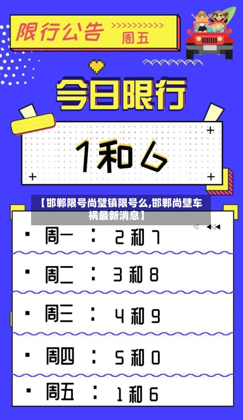 【邯郸限号尚璧镇限号么,邯郸尚壁车祸最新消息】