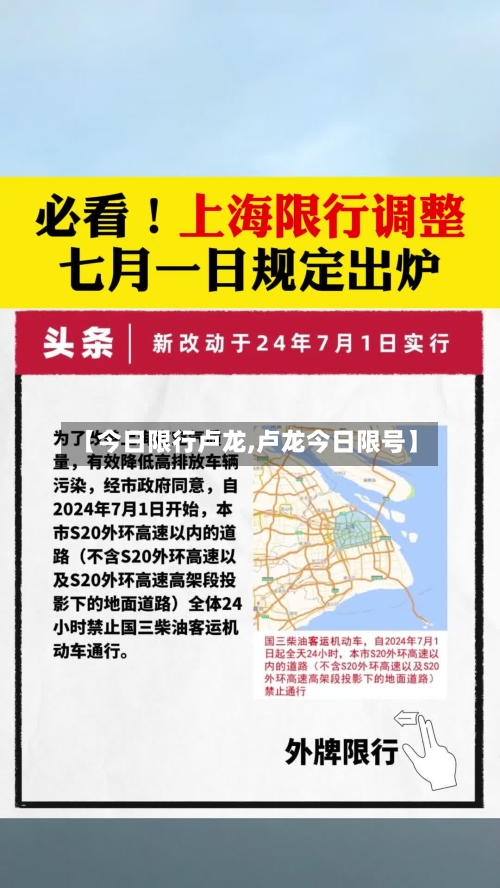 【今日限行卢龙,卢龙今日限号】
