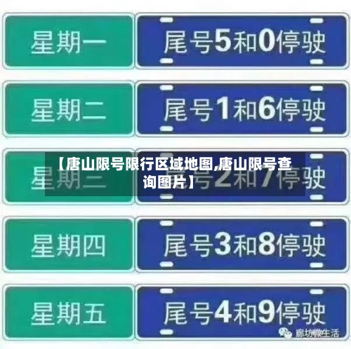 【唐山限号限行区域地图,唐山限号查询图片】-第2张图片