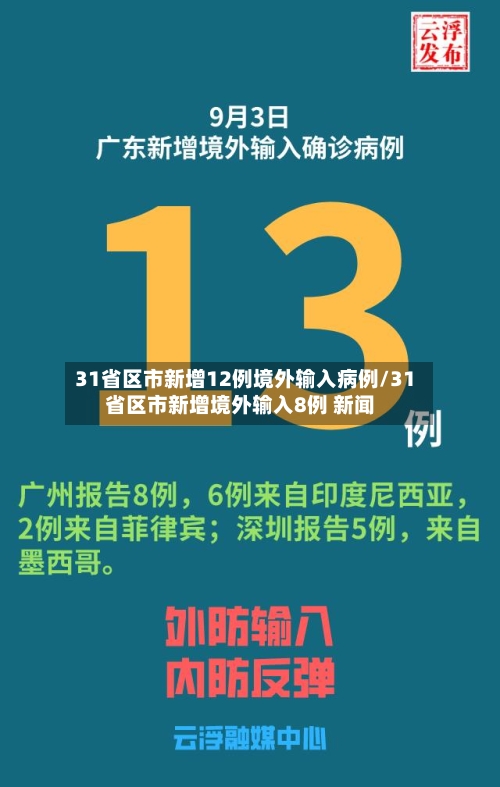 31省区市新增12例境外输入病例/31省区市新增境外输入8例 新闻