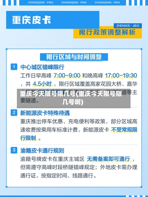 重庆今天限号限几号(重庆今天限号限几号啊)-第3张图片