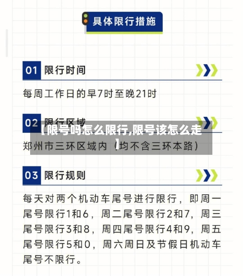 【限号吗怎么限行,限号该怎么走】