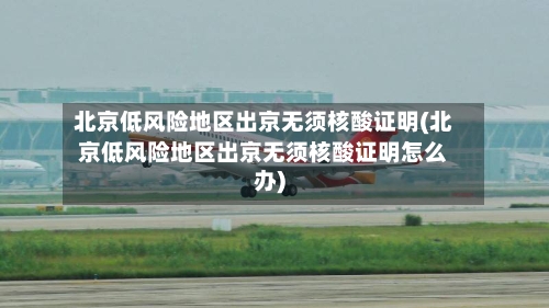 北京低风险地区出京无须核酸证明(北京低风险地区出京无须核酸证明怎么办)-第2张图片