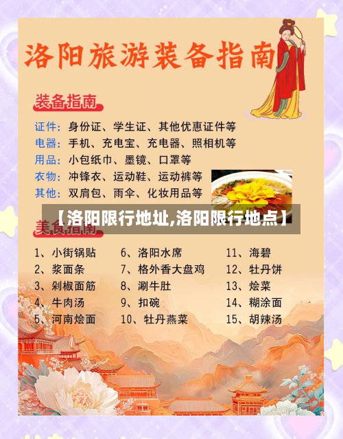 【洛阳限行地址,洛阳限行地点】