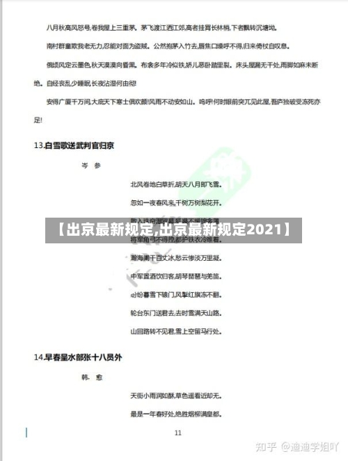 【出京最新规定,出京最新规定2021】-第2张图片