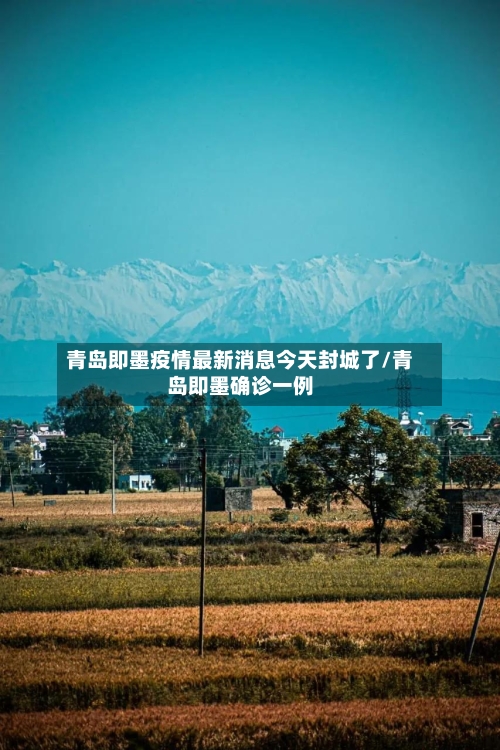 青岛即墨疫情最新消息今天封城了/青岛即墨确诊一例-第2张图片