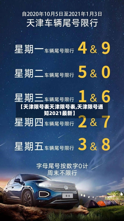 【天津限号表天津限号表,天津限号通知2021最新】-第3张图片