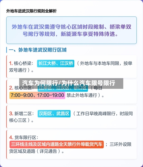 汽车为何限行/为什么汽车限号限行-第3张图片