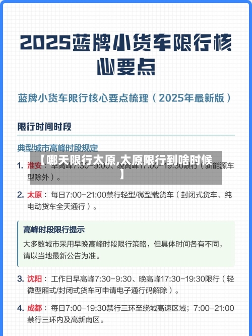 【哪天限行太原,太原限行到啥时候】-第3张图片