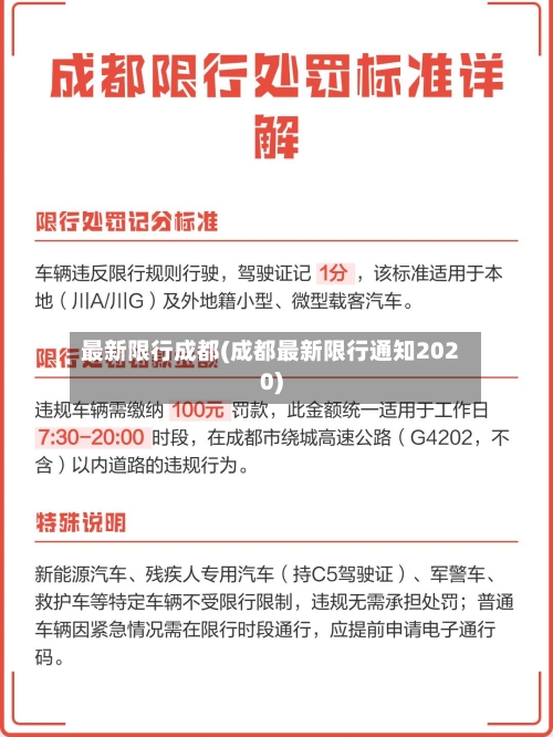最新限行成都(成都最新限行通知2020)-第3张图片