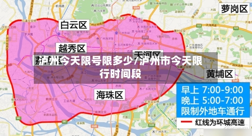 泸州今天限号限多少/泸州市今天限行时间段-第2张图片