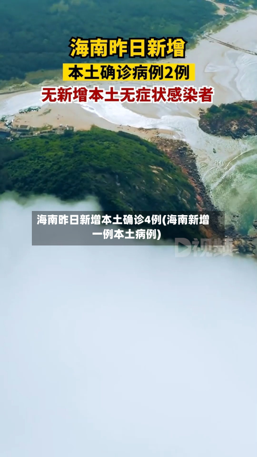 海南昨日新增本土确诊4例(海南新增一例本土病例)-第2张图片