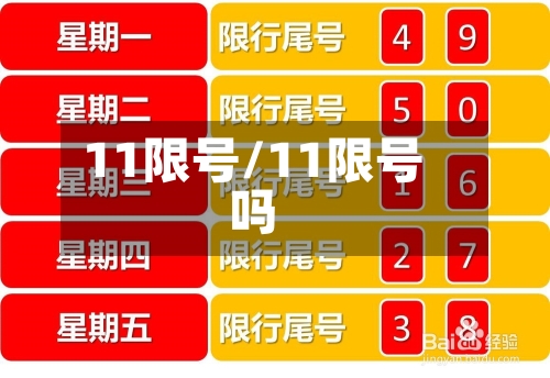 11限号/11限号吗-第2张图片
