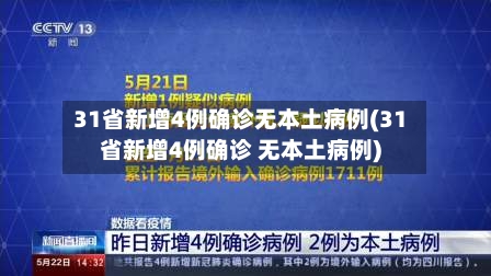 31省新增4例确诊无本土病例(31省新增4例确诊 无本土病例)-第3张图片