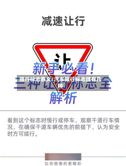 限行标志意义/汽车限行标志牌有几种-第2张图片