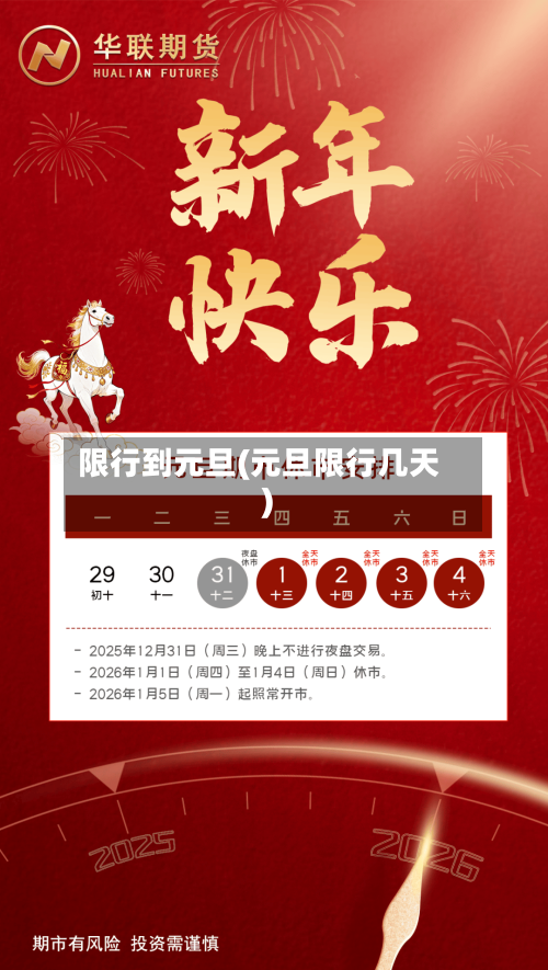 限行到元旦(元旦限行几天)