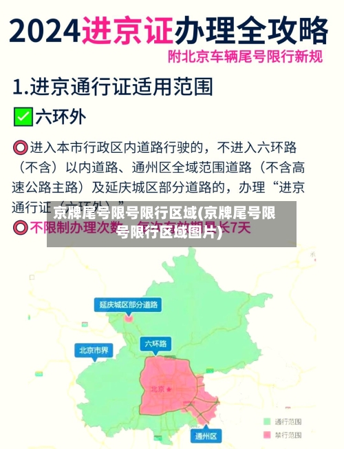 京牌尾号限号限行区域(京牌尾号限号限行区域图片)