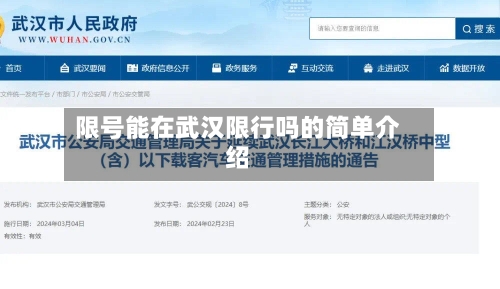 限号能在武汉限行吗的简单介绍-第3张图片