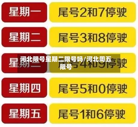 河北限号星期二限号吗/河北周五限号-第2张图片