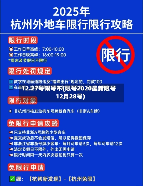 12.27号限号不(限号2020最新限号12月28号)-第2张图片