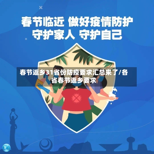 春节返乡31省份防疫要求汇总来了/各省春节返乡要求-第2张图片