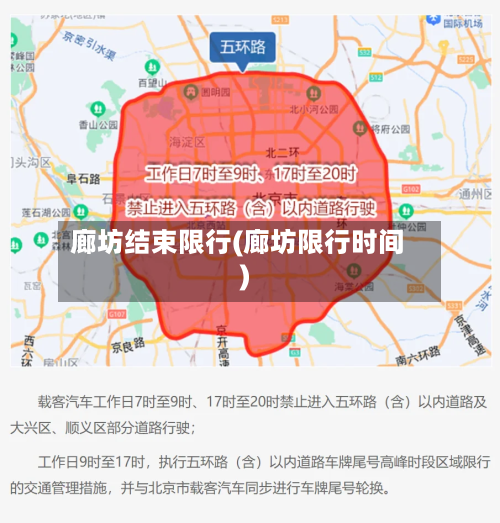 廊坊结束限行(廊坊限行时间)