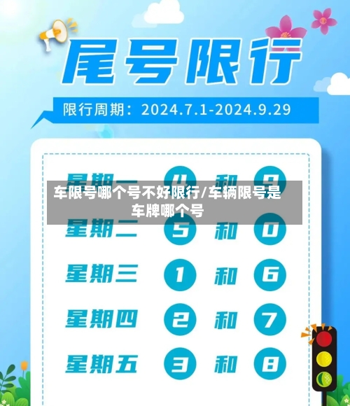 车限号哪个号不好限行/车辆限号是车牌哪个号