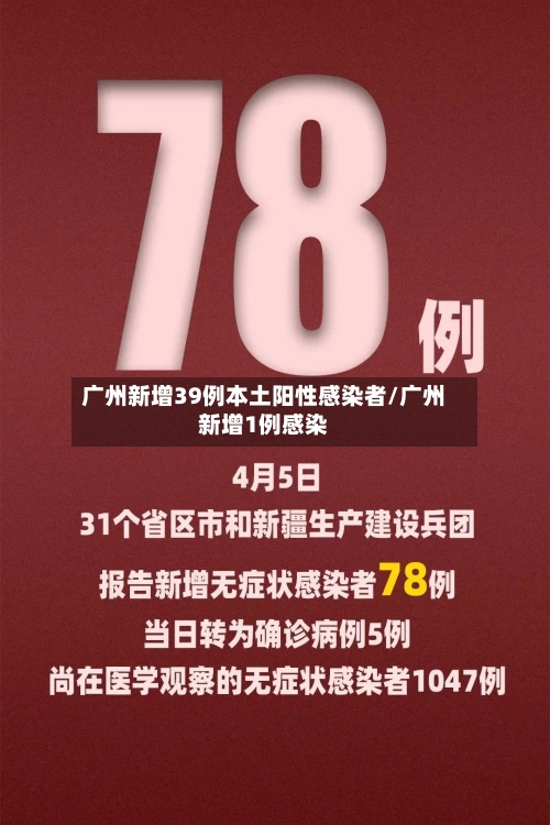 广州新增39例本土阳性感染者/广州新增1例感染