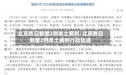 北京昨日新增2例本土病例/北京昨日新增2例本土病例行动轨迹