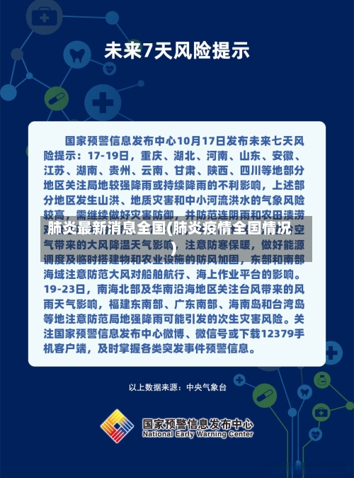 肺炎最新消息全国(肺炎疫情全国情况)