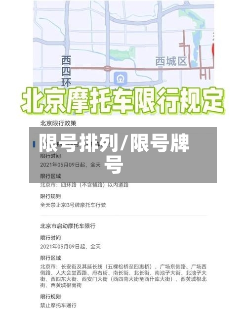 限号排列/限号牌号-第2张图片
