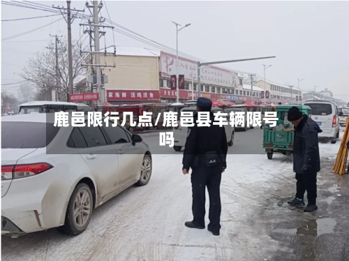 鹿邑限行几点/鹿邑县车辆限号吗-第2张图片