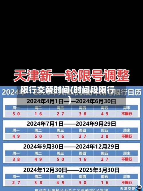 限行交替时间(时间段限行)-第3张图片